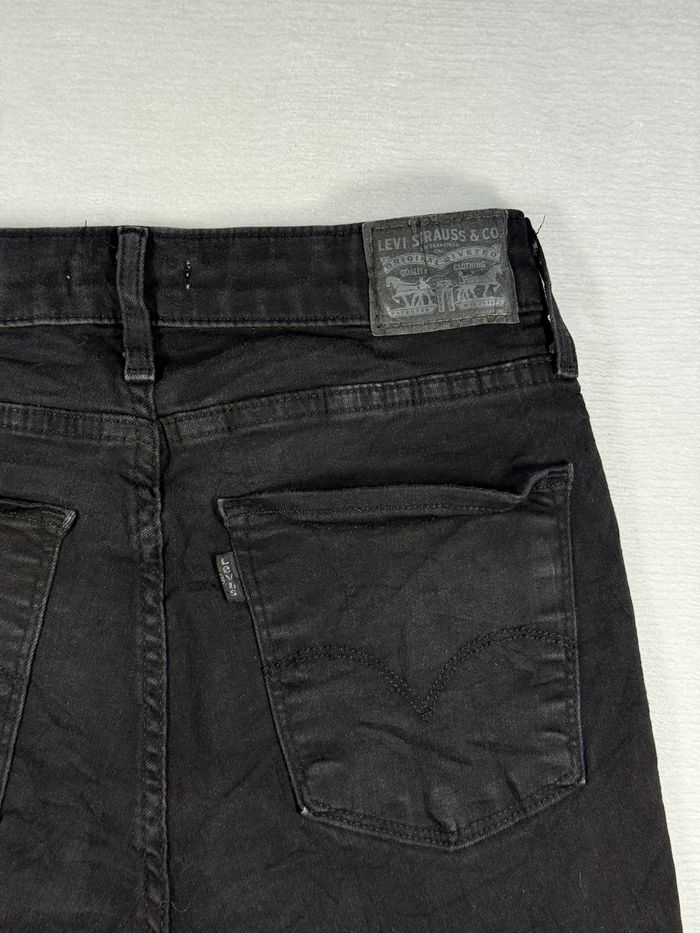 Short Levi's noir taille W29L30 – 721 High Rise Skinny filiforme Taille haute - photo numéro 6