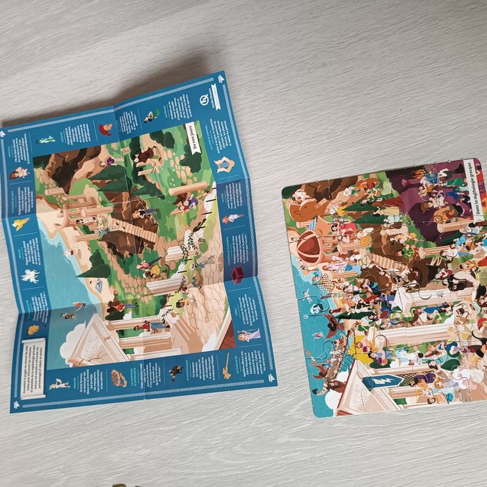 Petit puzzle avec poster 16 pièces mythologie grecque quelle histoire - photo numéro 3
