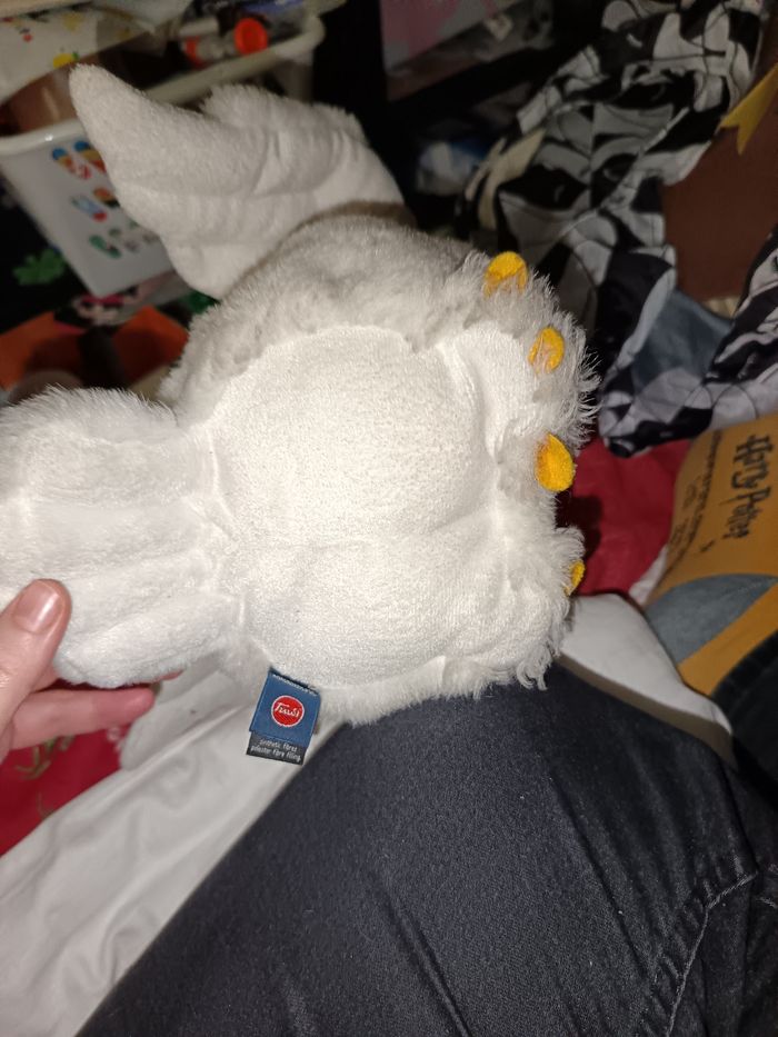 Peluche chouette Harry potter vintage - photo numéro 3