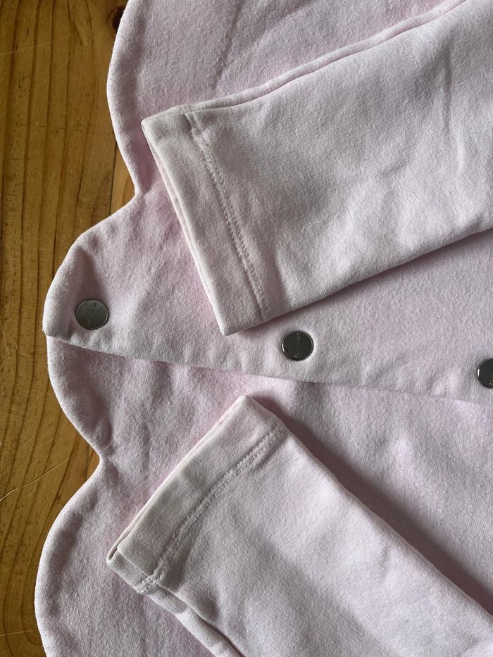 Gilet sweat rose Jacadi 8 ans - photo numéro 3