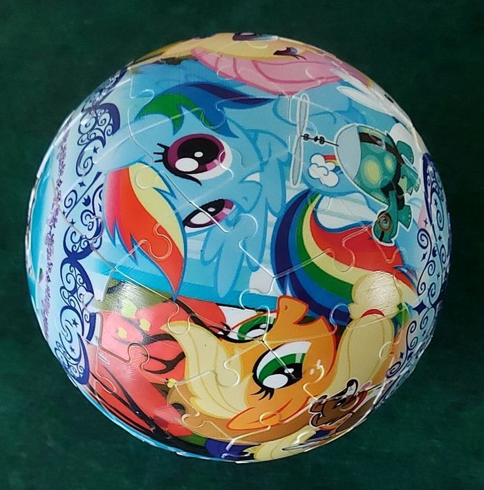 Puzzle 3D "My little pony" 72 pièces 6-10 ans - photo numéro 3