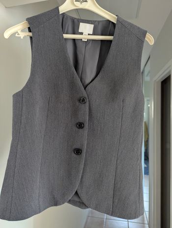 Gilet femme gris taille S