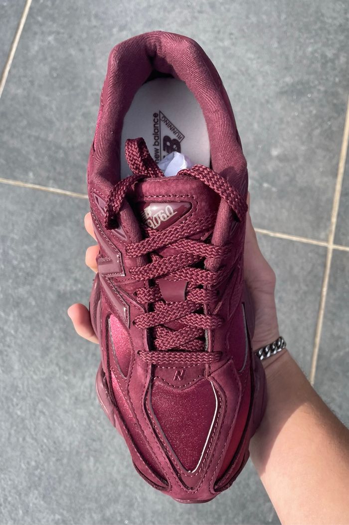 New Balance Burgundy Rouge Satin - Femme 39,5 - photo numéro 5
