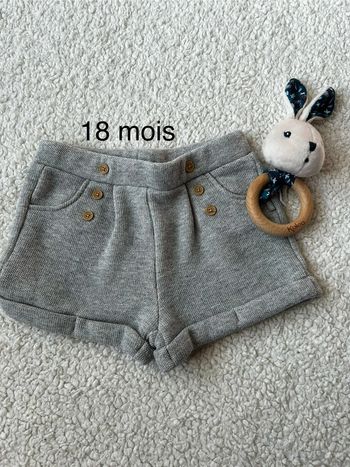 Short fille 18 mois