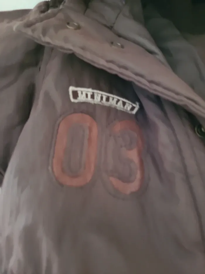 Manteau bébé garçon à capuche Miniman - photo numéro 3