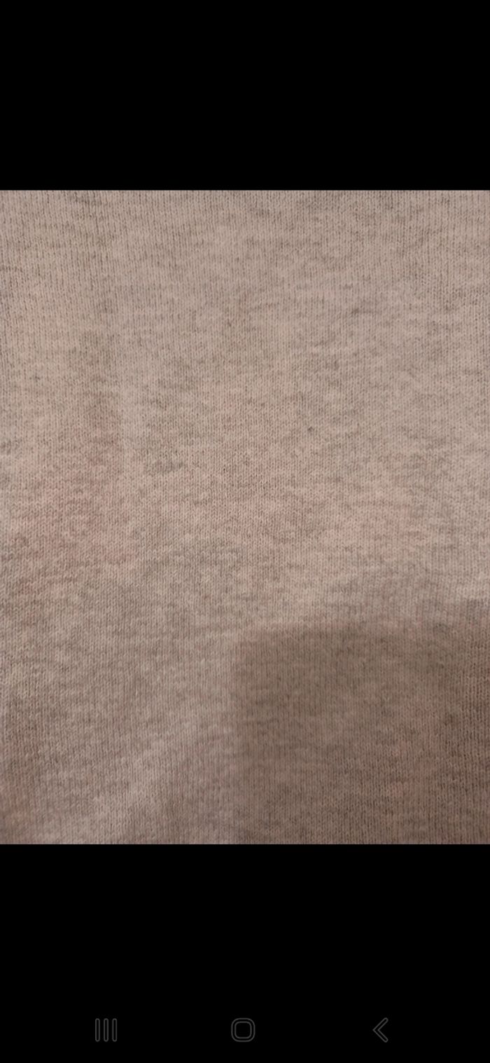 Gilet / Cardigan Cyrillus Paris mailles fines gris - photo numéro 2