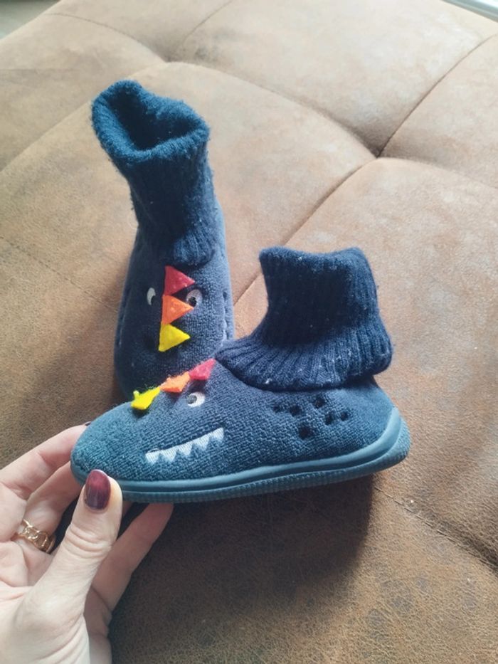 Paire de chaussons garçon 22 - photo numéro 2