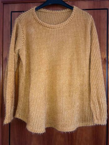 Pull moutarde taille unique