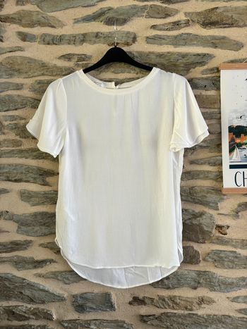 Blouse blanche de la marque Promod en taille 40
