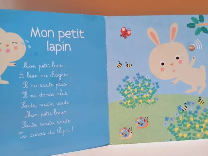 Livre sonore : Mes premières chansons - photo numéro 3