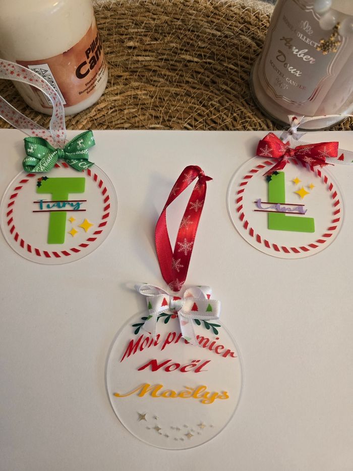 Décorations de Noël a personnaliser - photo numéro 2