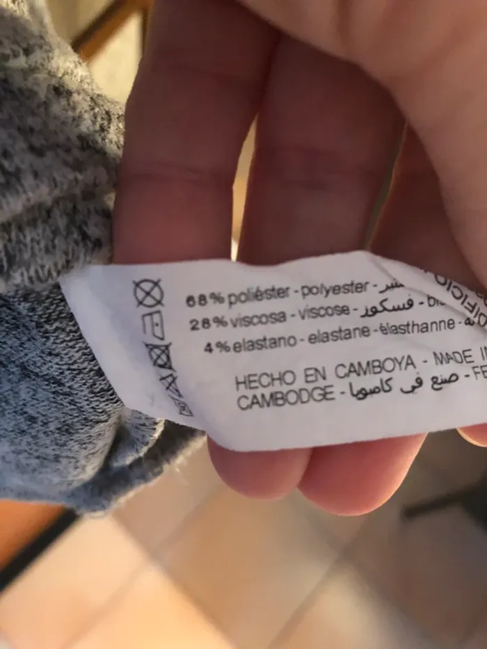 Sweat gris tout doux Lefties en taille M - photo numéro 4
