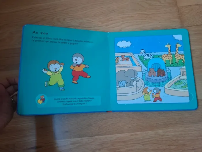 Le livre puzzle de tchoupi - photo numéro 4