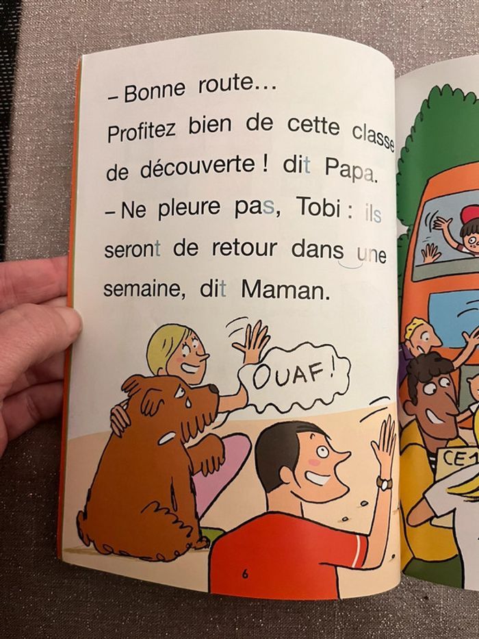 Livre souple : Sami et Julie en classe de découverte - photo numéro 2