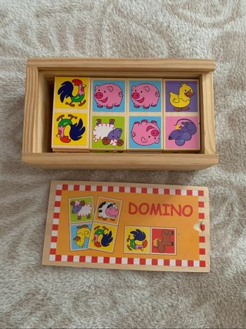 Dominos en bois
