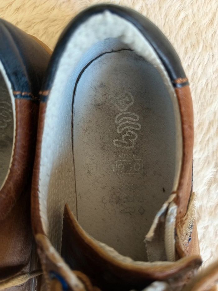 Chaussures à lacets et zip en cuir Bellamy en 31 - photo numéro 8