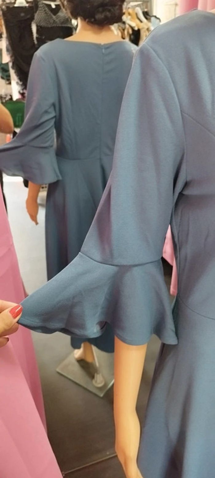 Robe vintage années 20 taille  L - photo numéro 4
