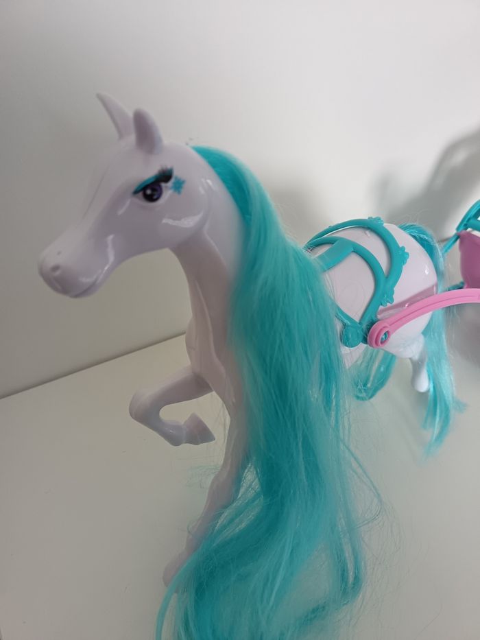 Steffi poupée avec cheval et luge - photo numéro 2