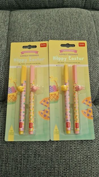 Legami Lovely Friends Limited Edition Pâques 2026 Poussin et Lapin 🐰🐥= 2 Sets Neufs Scellés 