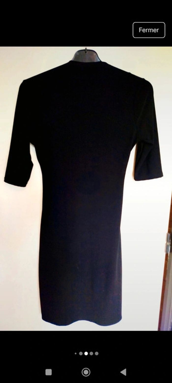 Robe noire courte été L - photo numéro 4