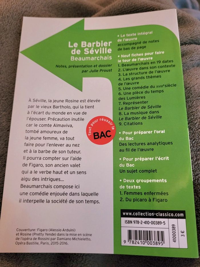 "Le barbier de Séville" Beaumarchais - photo numéro 2