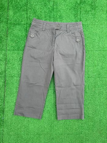 Pantalon Capri Affinités Armand Thierry gris 38/M femme