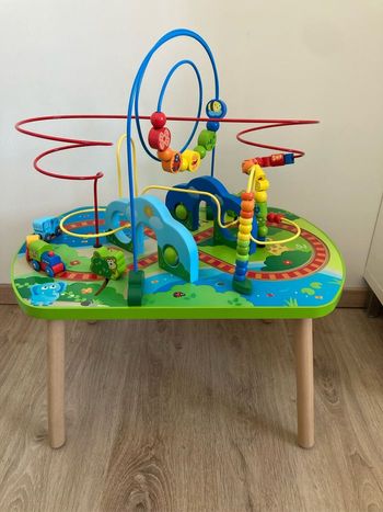 Table d’activités du train de la jungle - Hape