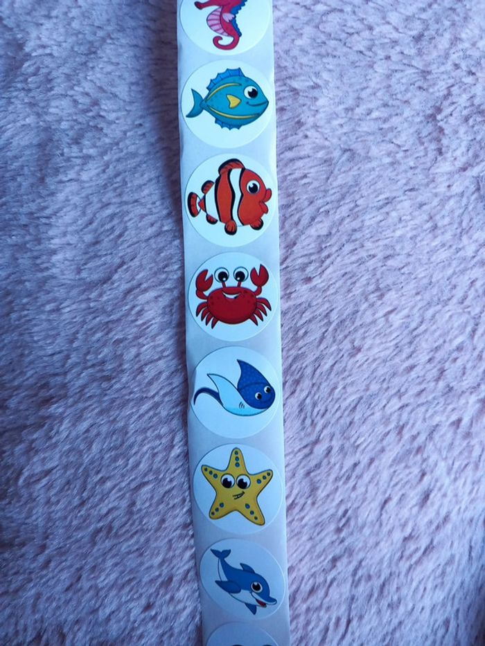 24 autocollants poissons - photo numéro 3