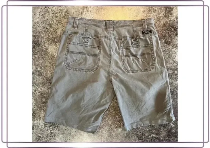 Short jean gris homme BASS&CO 36x32 Pantaloncini carpentiere uomo Zimmermannsshorts Herren - photo numéro 2