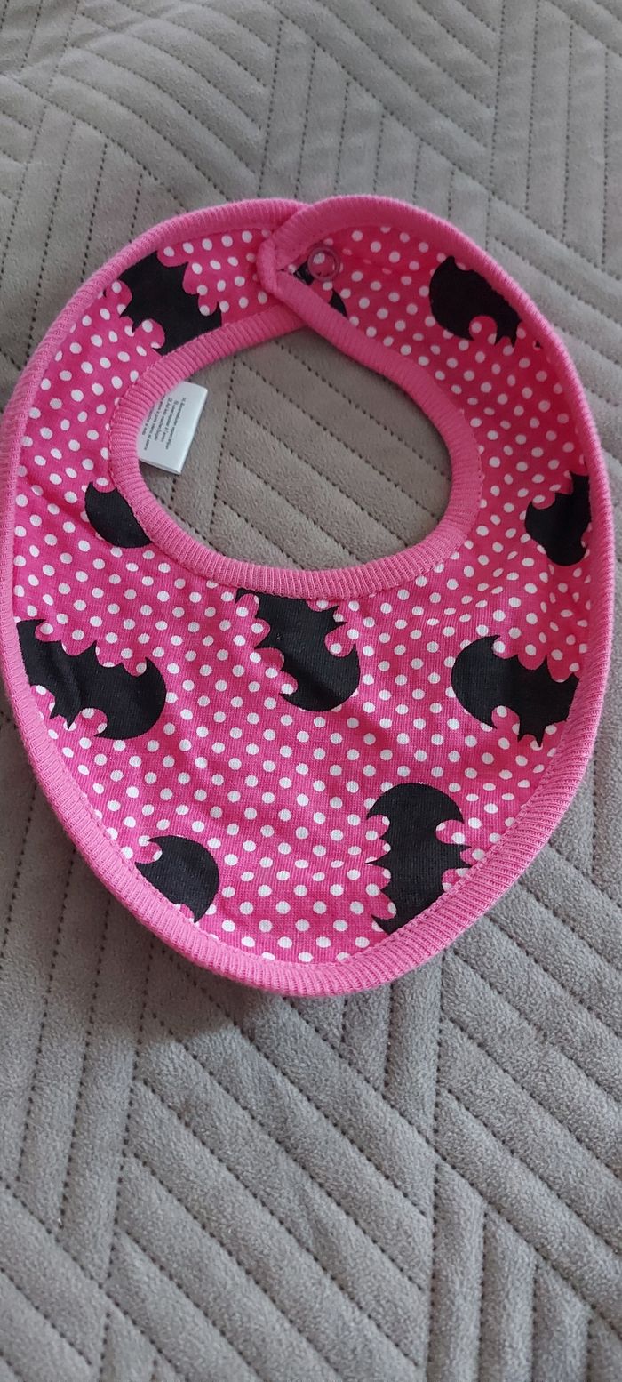 2 bavoirs Batman en coton - photo numéro 2