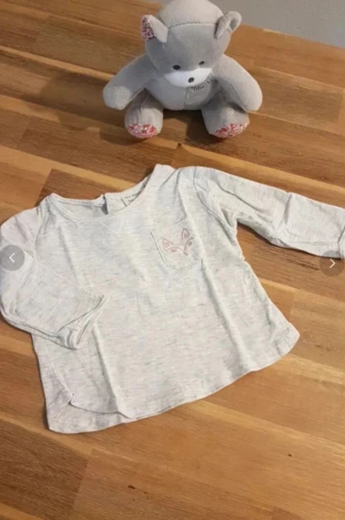 Tee-shirt manches longues Zara