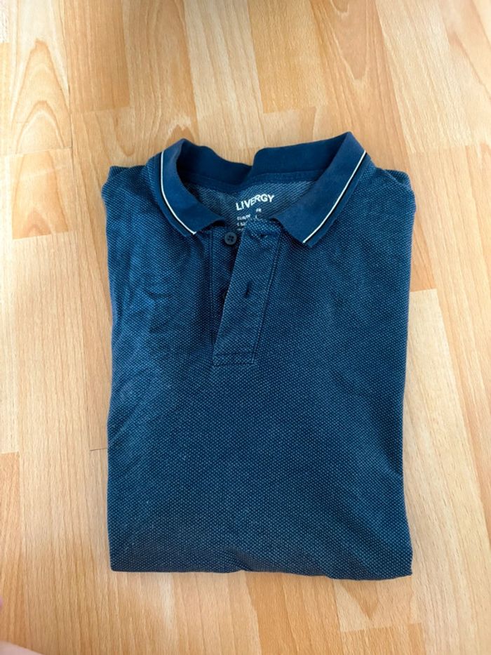 Polo bleu