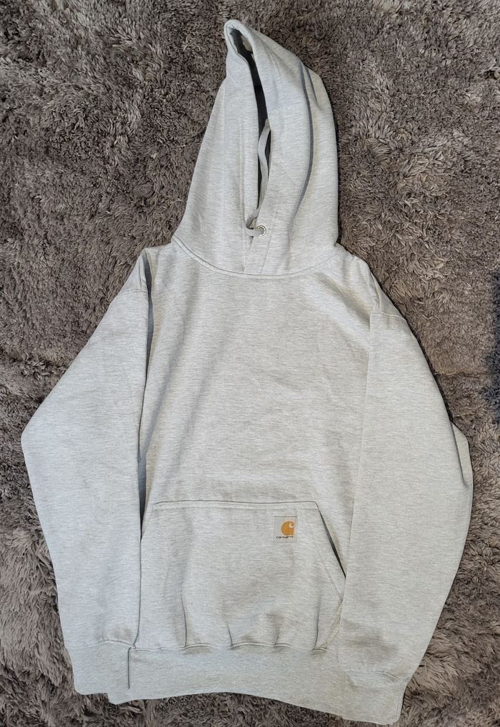 🔥 Magnifique Sweat à Capuche Carhartt Rework – Gris – Taille M – Neuf 🔥