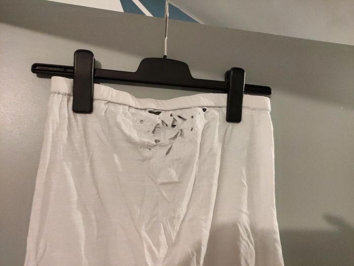 Top bustier blanc avec détails - photo numéro 2
