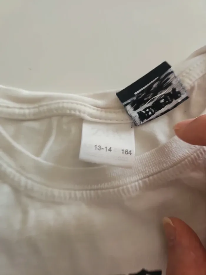 T-shirt Zara Mercredi - photo numéro 3
