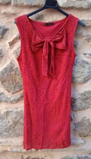 Bonito vestido rojo