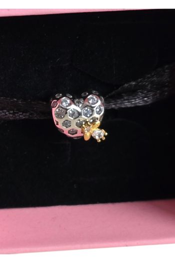 Charm Bridgerton Cœur Nid d'abeilles et Abeille 