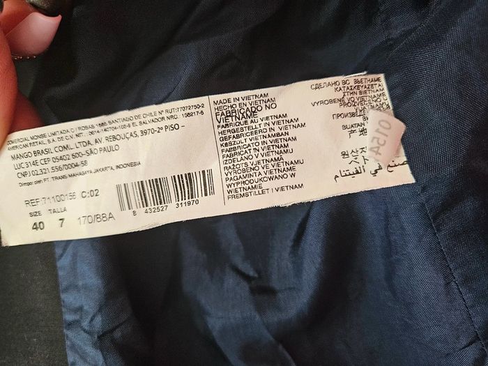 Mango blazer noir taille 40 - photo numéro 9