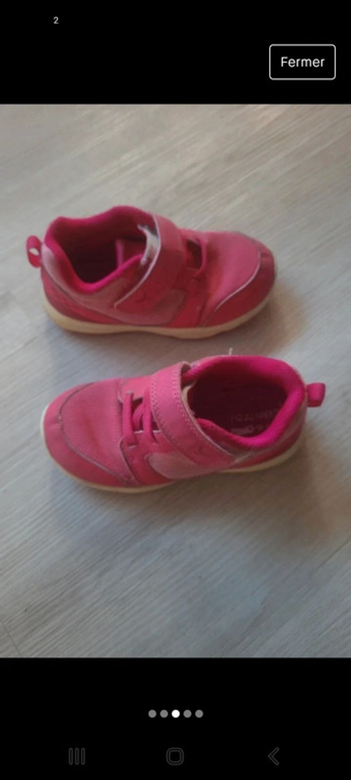 Baskets fille taille 25 - photo numéro 3