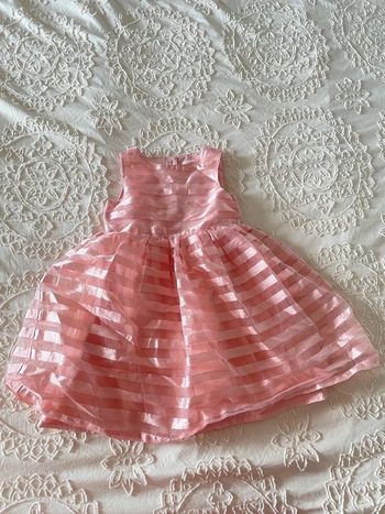 Robe rose de princesse 24/36 mois