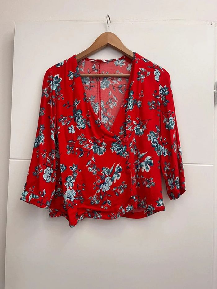 Superbe Chemise Blouse Camaieu 🌸 M 38 - photo numéro 6