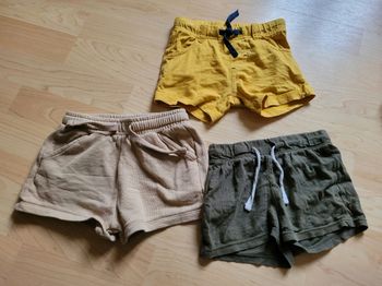 Lot shorts cotons 