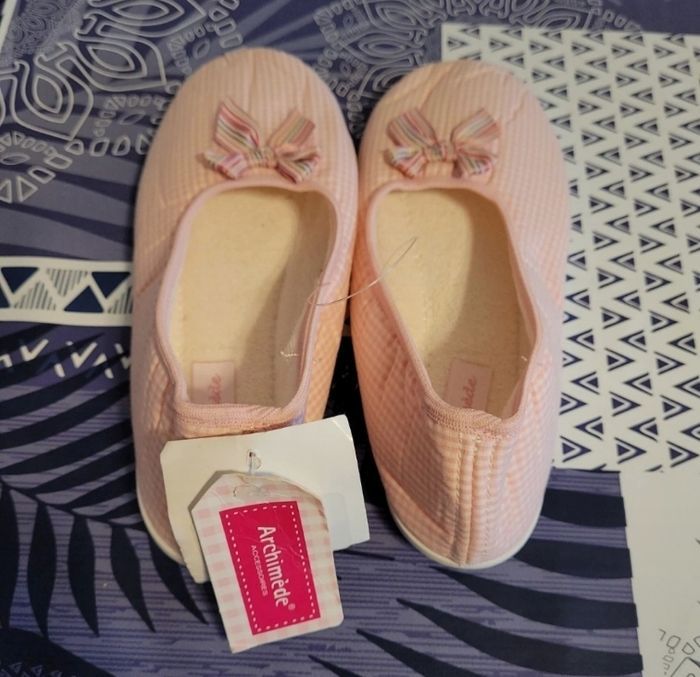 Jolies pantoufles fille - photo numéro 3