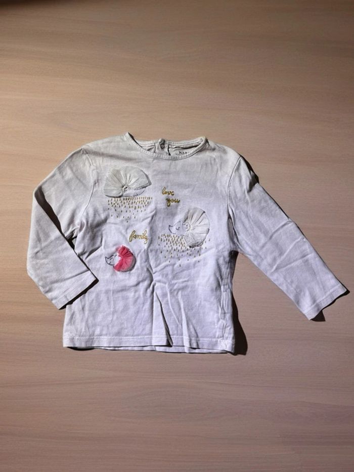 T-shirt hérisson Kiabi - photo numéro 2