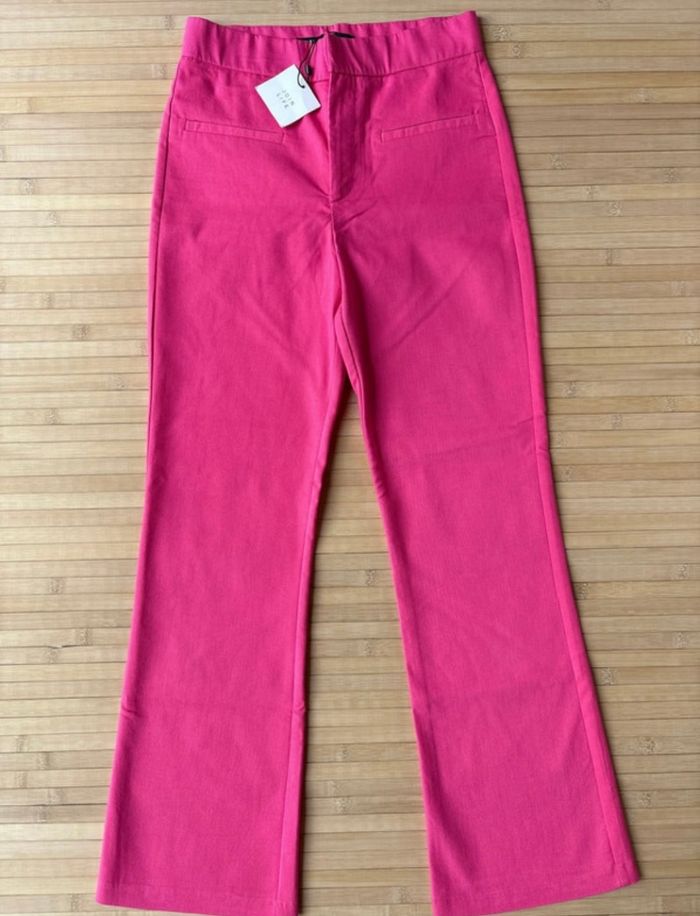 Pantalon de tailleur Zara rose
