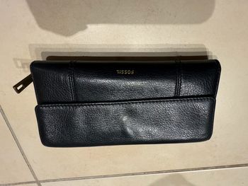 Porte monnaie fossil noir