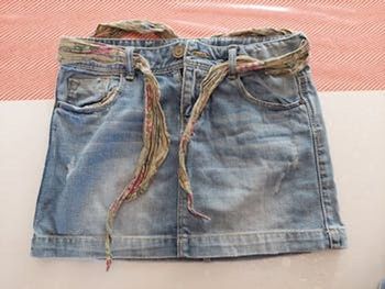 Jupe jean zara 9/10ans