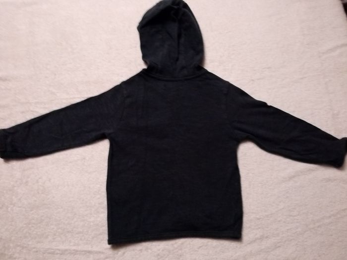 Sweat zippé bleu marine Obaïbi (réf perso H16)(familleac72) - photo numéro 2