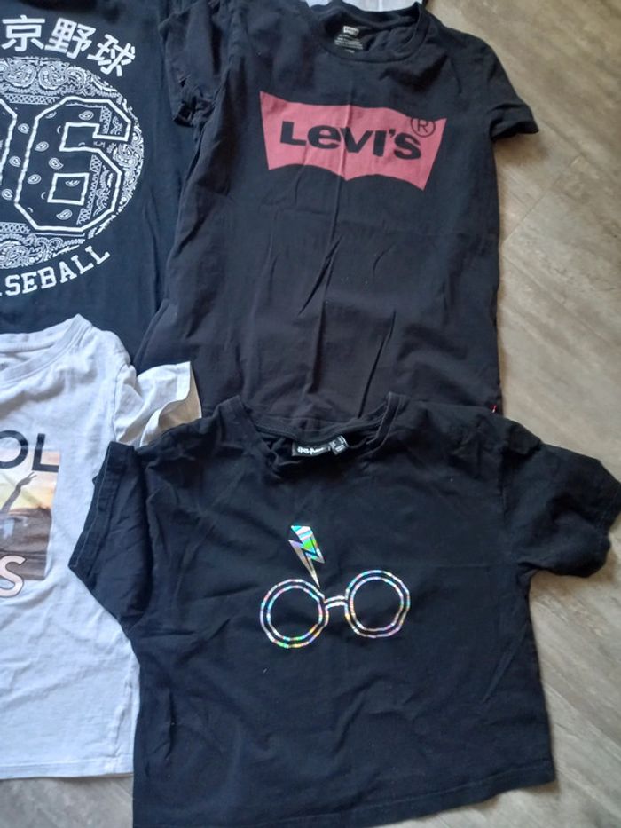 Lot de 9 tee-shirts 14 ans T.S - photo numéro 3