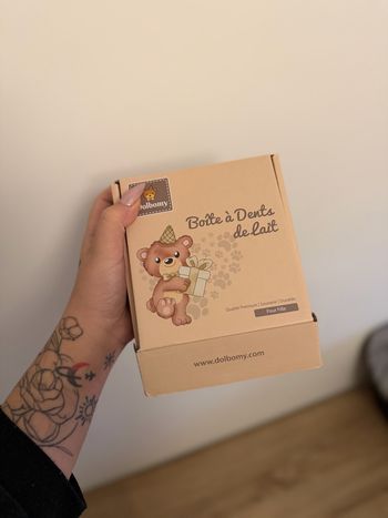 Boîte à dents de lait